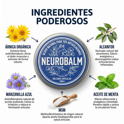 NEUROBALM - Bálsamo de alivio articular